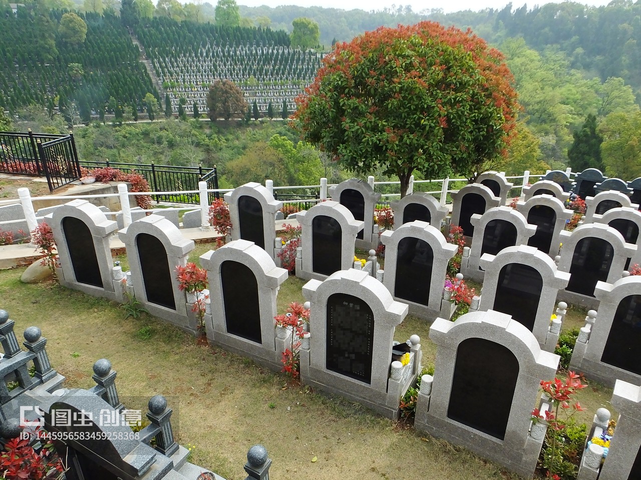  济南陵园的家族墓