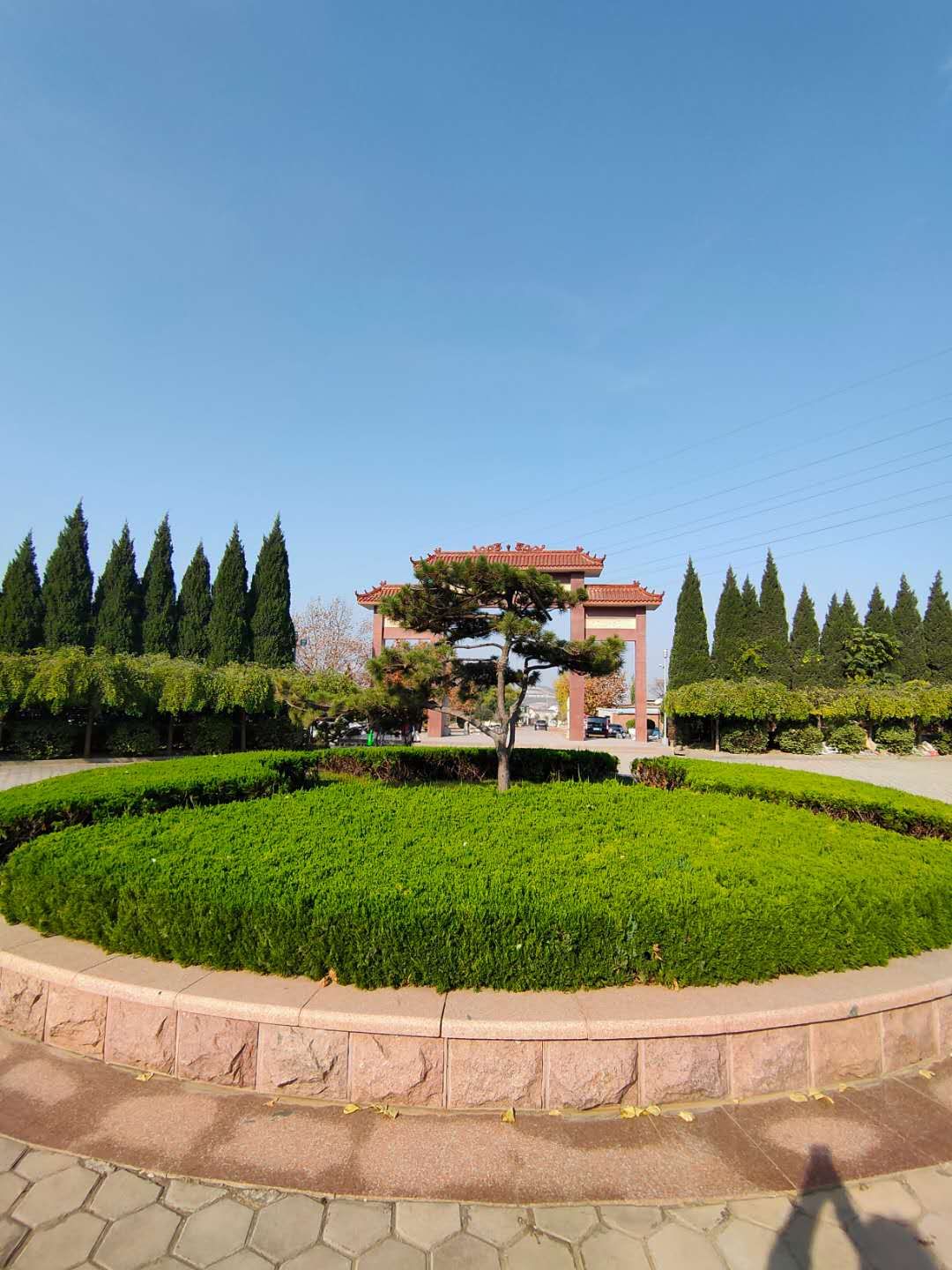 双峰山陵园环境