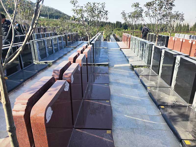 济南双峰山陵园实景