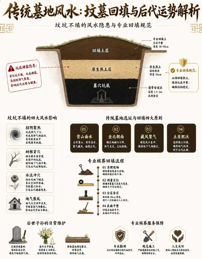 坟坑不填对后代的影响